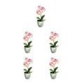 thumbnail image 1 of Flor artificial apta para mascotas Inteprter no tóxica decoración de fiesta en maceta Rosa falso Type2 NO2, 1 of 6