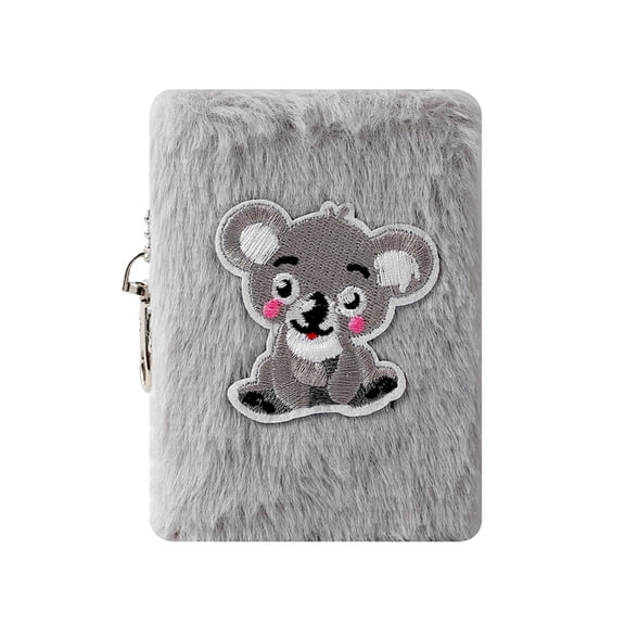 Pocket Notepad Miniature Furry Writing Journal Travel Notebook Smooth Pages For Daily Notes Pad