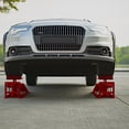 thumbnail image 7 of 2 Pack Hydraulic Car Ramps 5T 10000lbs Low Profile Car Lift Service Ramps Truck Trailer Garage,Height Hydraulic Vehicle Ramps, Lift Height 11.61-16.21 inches, 7 of 7
