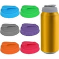 thumbnail image 4 of Clearance Under $5 Can Lids Juice Beverage Beer No Spill Silicone Can Lid Standard Cans Protector, 4 of 8