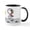 White/Black Inside, variant on CafePress - Space Snoopy - 11 oz Ceramic Mug - Novelty Coffee Tea Cup
