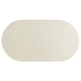 thumbnail image 4 of Caspian Oval Concrete Coffee Table in White, 4 of 10