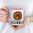 thumbnail image 3 of CafePress - Gobble - 11 oz Ceramic Mug - Novelty Coffee Tea Cup, 3 of 3
