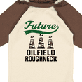 thumbnail image 4 of Inktastic Future Oilfield Roughneck Boys or Girls Long Sleeve Baby Bodysuit, 4 of 5