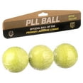 thumbnail image 6 of Wolf Optic Yellow Lacrosse Balls – PLL Official, NOCSAE/SEI Certified, 3 Pack, 6 of 8