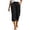 Black, variant on High Waisted Pants for Women Capris Pants Beach Pants Elastic Waist with Pocket Pants Casual Loose Solid Yoga Trousers Pants