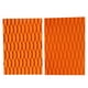 thumbnail image 2 of 2 almohadillas de tracción premium con ranuras de diamante sin EVA para agarre de cubierta naranja, 2 of 8