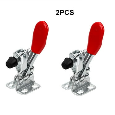2pcs Toggle Clamp Holding Capacity Toggle Clamp Clip GH-201 Quick Release Tools