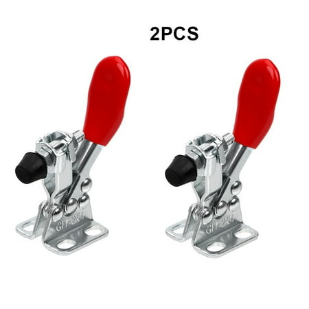 

2pcs Toggle Clamp Holding Capacity Toggle Clamp Clip GH-201 Quick Release Tools