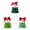 Set-4, variant on 2PC Christmas Tree Shaped Candle, Decorative Holiday Candles, Pine Tree Design for Christmas Decor Winter Table Centerpieces, Christmas Tree Shaped Candles for Gifts,3.5x3.5 Inch