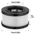 thumbnail image 2 of DC5151H HEPA Filter Compatible for DC5151H DC515 DCV517 DCV517B Wet Dry Vacuum, with Foam Sleeve Fil, 2 of 5