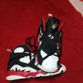 thumbnail image 3 of Sneakers Color Black And White Size 7 US, 40 EU, 3 of 5