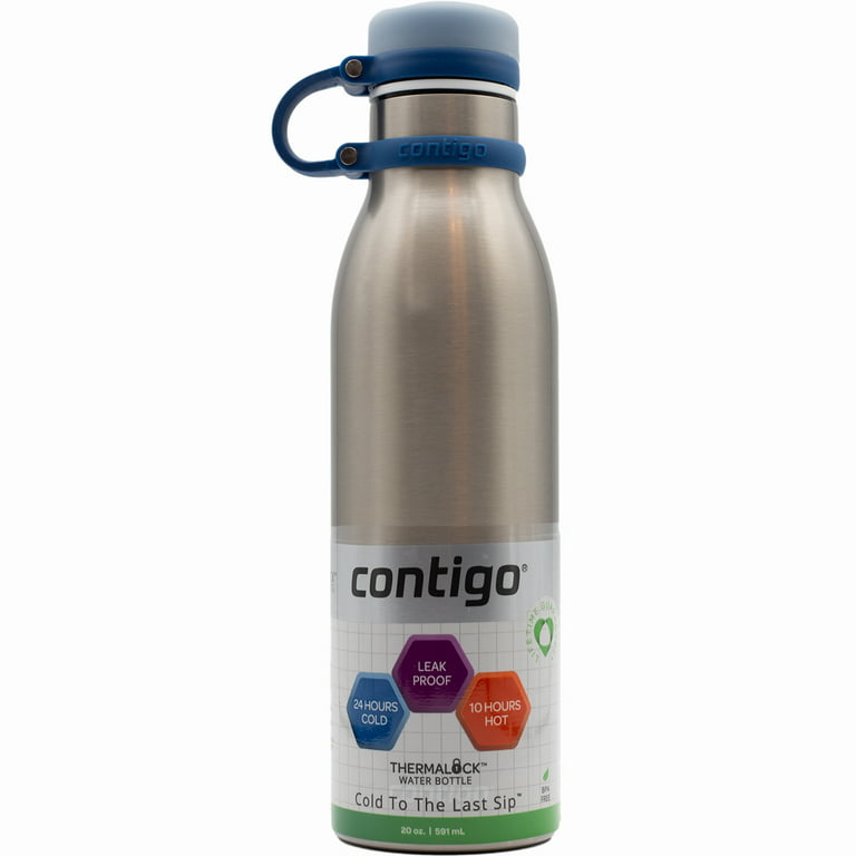 Contigo Stainless Steel Vacuum Insulated Water Bottle Review (no