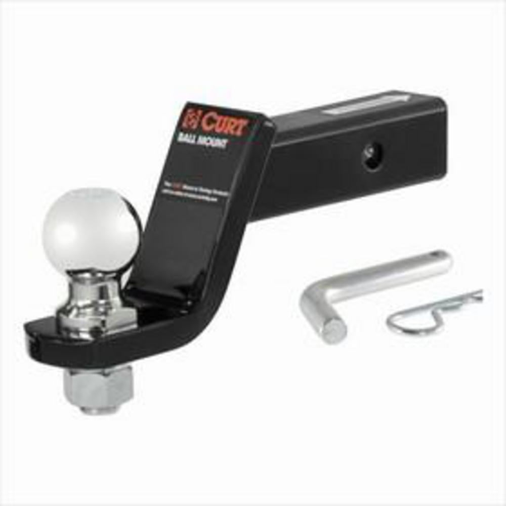 CURT 45042 Trailer Hitch Mount with 25/16Inch Ball & Pin, Fits 2Inch