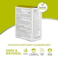 thumbnail image 4 of Terrasil Athlete's Foot Soap Bar, Natural Activated Minerals, For Itchy, Burning Feet, 75g, 4 of 7