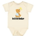 thumbnail image 3 of Inktastic 1st Birthday 1 Year Old Boy Bear Boys Baby Bodysuit, 3 of 5