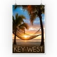 thumbnail image 2 of Key West, Florida, Hammock and Sunset (9x12 Wall Art Print, Home Decor), 2 of 3