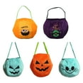 thumbnail image 6 of Holiday Season Velvets Candy Bag Oversized Pumpkin Design Seasonal Party Essential Party Accessory For Candy Collection Gatherings, 6 of 8