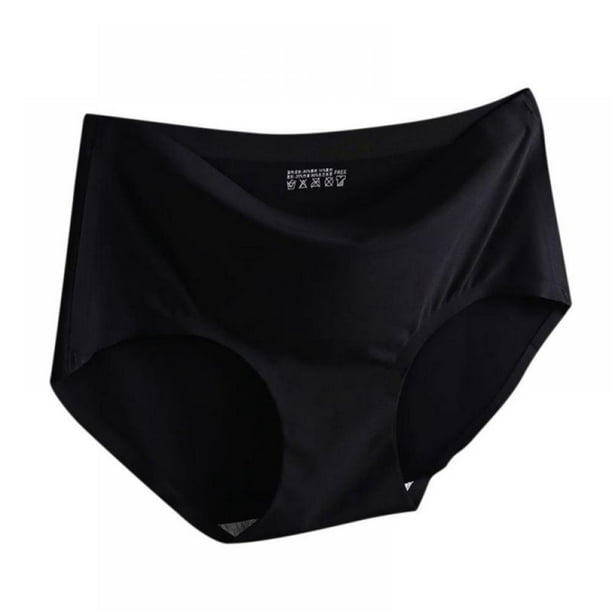 fitup:9761 - 1pcs Women's One Piece Seamless Underwear Silk Briefs High ...