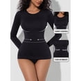 thumbnail image 5 of Women's Seamless Long Sleeve Smoothing Undershirt, 5 of 6
