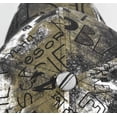 thumbnail image 4 of Sombrero con estampado de graffiti para hombres y mujeres Sombrero de sombrilla multicolor versátil Gorra de moda Gorra de béisbol (negro), 4 of 5