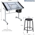 thumbnail image 4 of Restirador de Cristal Templado Bluelander con Banco de Trabajo, 4 of 5