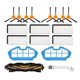 thumbnail image 1 of for Deebot N79 N79S DN622 500 N79W N79SE Robot Vacuum Cleaner Accessories Kit, 1 of 5
