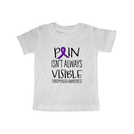 

Inktastic Fibromyalgia Awareness Pain Isn t Always Visible Gift Baby Boy or Baby Girl T-Shirt