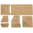 thumbnail image 1 of Acrylic Wallet Pattern Stencil Set,Acrylic Wallet Pattern Stencil Hand Craft DIY Tool Craft Acrylic Wallet Pattern Template Ultra Responsive, 1 of 8