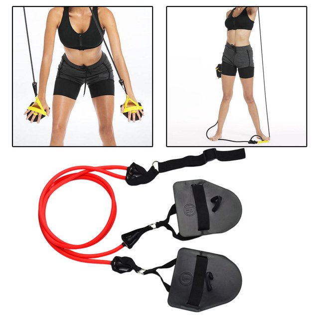Bandas de resistencia Macarena para entrenador de natación Rojo 30
