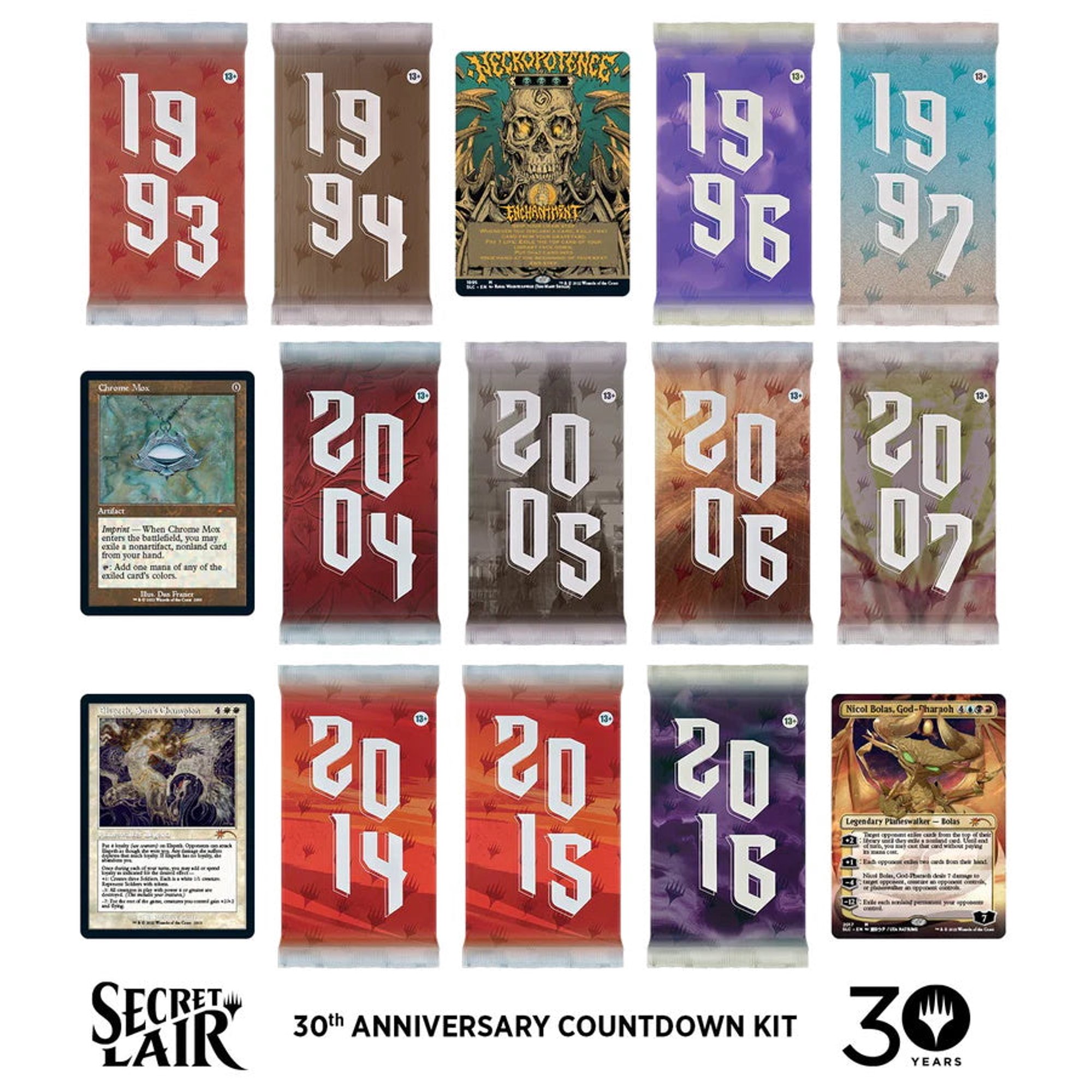 マジック：ザ・ギャザリング Secret Lair 30th Anniversary Countdown Magic: The Gathering TCG - Secret Lair Drop Series - 30th