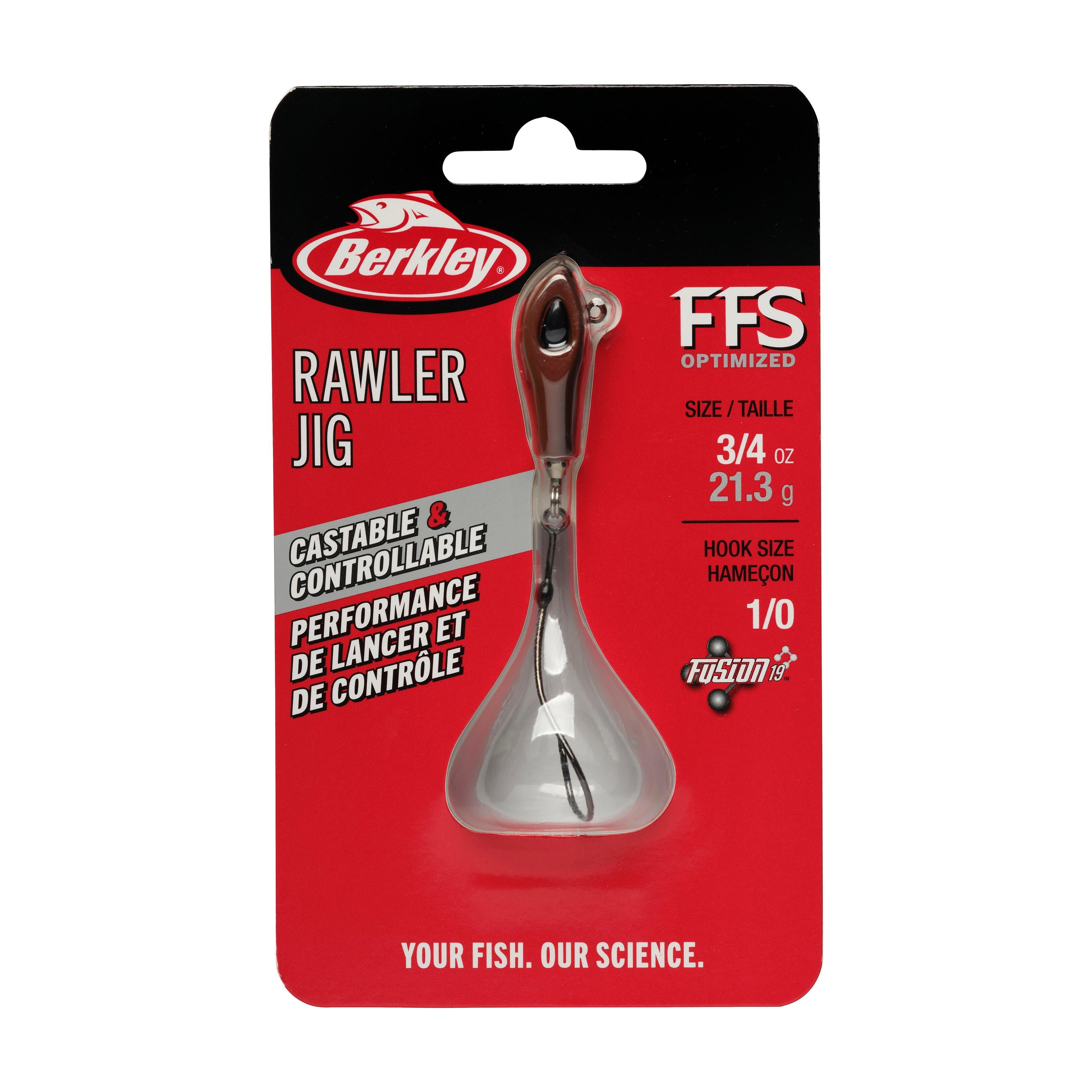 Berkley Rawler Jig, 1/0, Nightcrawler