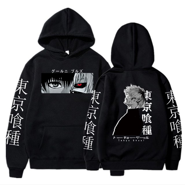 Sudadera con capucha de Anime para hombre, sudadera cálida con estampado gráfico de Hip Hop, ropa de calle informal, primavera y otoño, nueva moda