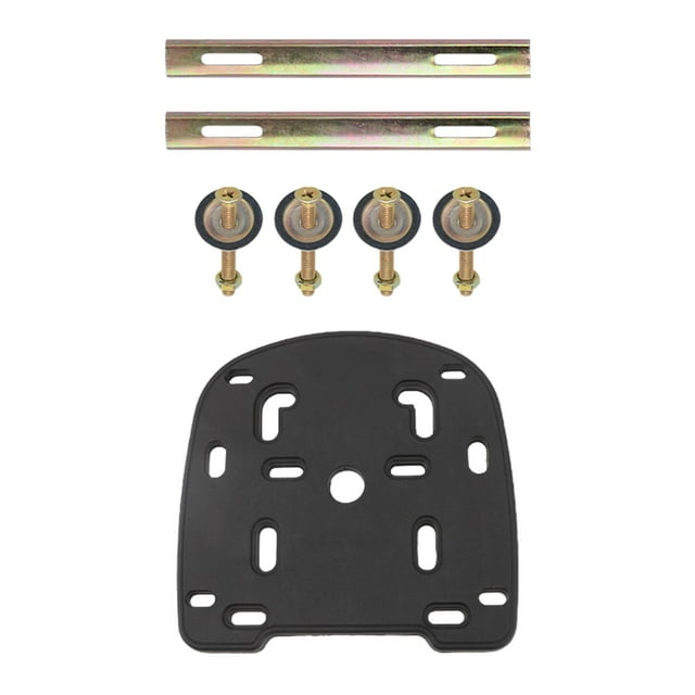 Portaequipajes trasero para motocicleta, caja de accesorios, soporte de soporte, soporte plano de repuesto, portaequipajes trasero Universal para , estilo b Sunnimix Portaequipajes para motocicletas
