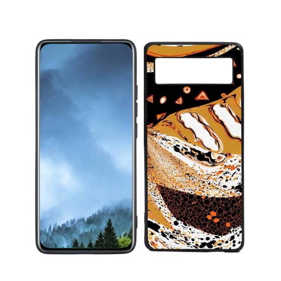 Compatible with Google Pixel 6(2021) Phone Case, Abstraction-1 Case Men Women, Flexible Silicone Shockproof Case for Google Pixel 6(2021)