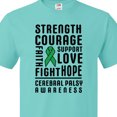 thumbnail image 4 of Inktastic Cerebral Palsy Awareness Strength Support and Courage T-Shirt, 4 of 5