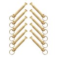 thumbnail image 2 of Miangastore 12 Set Folding Fan Rivets and Nuts - Handmade Metal Shaft Rivets Fasteners Decorative Bamboo Paper Fans Pulls and Accessories for DIY Crafts, 2 of 8