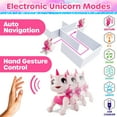 thumbnail image 4 of USA Toyz Robo Pets Unicorn, Remote Control Unicorn Interactive STEM Toys for Boys & Girls Ages 3+ (Pink), 4 of 9