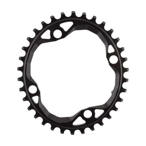 Absolute Black Oval 104 BCD N/W Chainring Absoluteblack Oval 104mm 34t 4b Bk