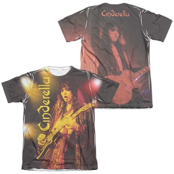 Cinderella Live Show (Front/Back Print) Adult Sublimated T-Shirt White