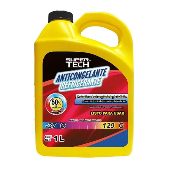 Anticongelante Super Tech Refrigerante de 1 Litro