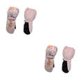thumbnail image 4 of sweethay 6 pares de mitones para niños, impermeables, cálidos, para invierno, dibujos animados, equipo deportivo, regalos, herramientas de rosa L 2Conjunto, 4 of 6