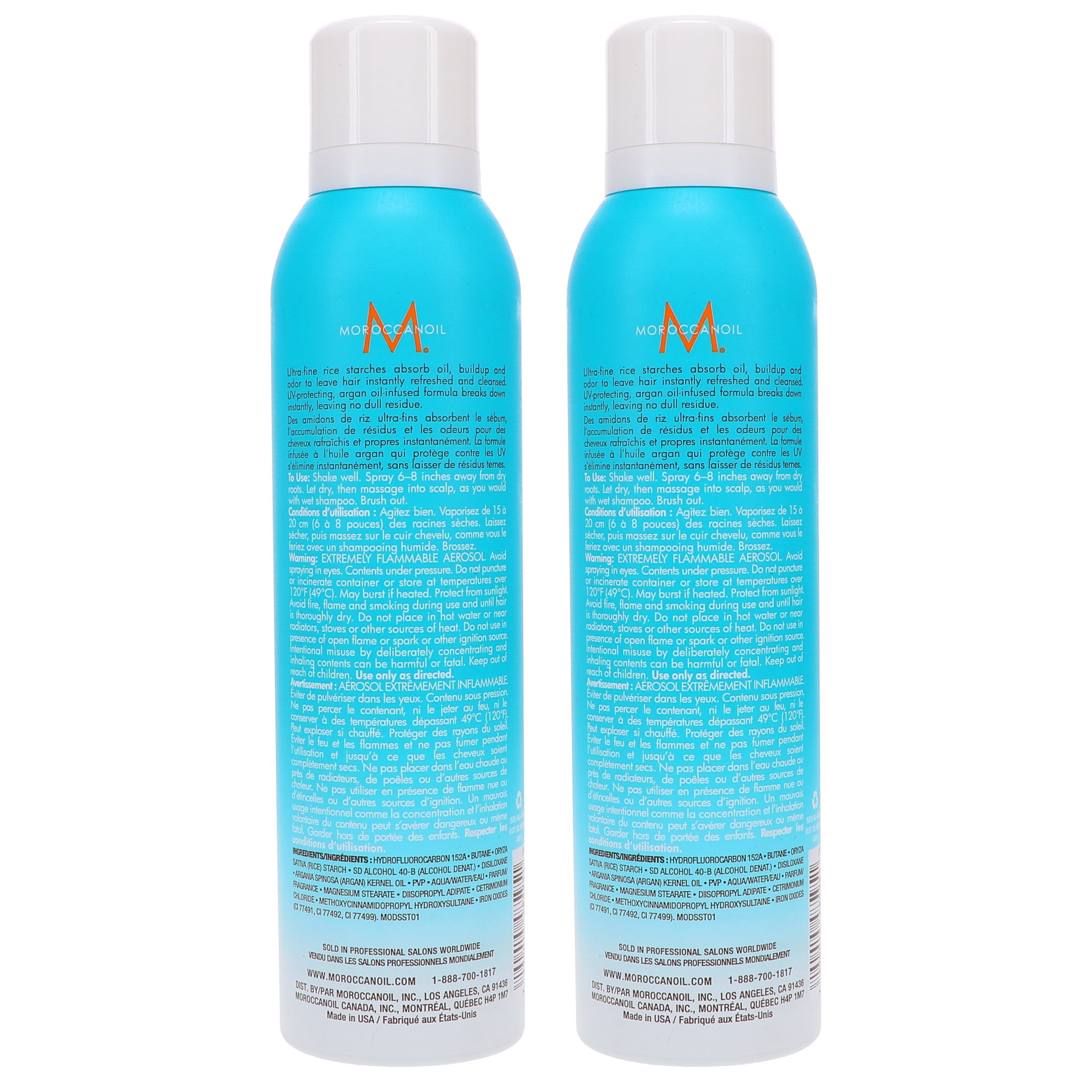 Moroccanoil Dry Shampoo Dark Tones 5.4 oz 2 Pack