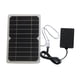 thumbnail image 1 of Panel solar de 5 W y 5 V, alta potencia de salida, alta eficiencia de conversión, diseño portátil, oxigenador, conjunto de paneles solares de silicio monocristalino., 1 of 7