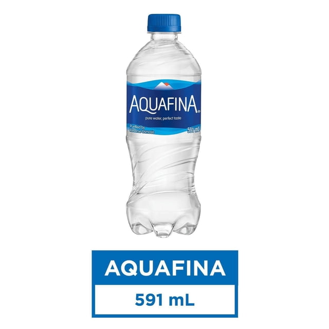 Aquafina Purified Water 591mL, Bottle