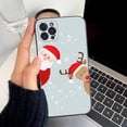 thumbnail image 3 of Funda de teléfono de Año Nuevo de dibujos animados de Navidad para iPhone 15 14 11 12 13 Mini Pro XS Max Cover 6 7 8 Plus X XR SE 2020 Funda Shell, 3 of 5