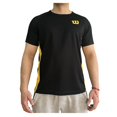 thumbnail image 1 of Playera Wilson Talla EG Deportiva manga corta básica negra detalles amarillos, 1 of 4