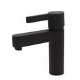 thumbnail image 1 of Monomando Lavabo U Ovalin Baño Rubinett Acero 304 Corto Negro Mate, 1 of 6