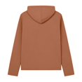 thumbnail image 5 of Women's Quarter Zip Pullover Sweatshirt, Long Sleeve V Neck Hooded Sweatshirt, Solid Color Casual Shirt, Fall Winter Loose Fit Tops for Women, Casual Long Sleeve Shirts for Women Orange XXXL, 5 of 6