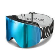 NOVA Blue Blizzard Ski Snowboard Winter Sports Snow Goggles